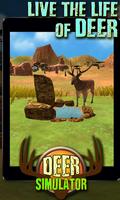 Deer Simulator 3D Wildlife Sim Affiche