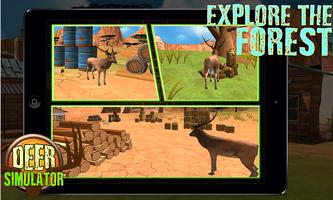 Deer Simulator 3D Wildlife Sim capture d'écran 2