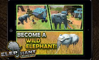 Angry Wild Elephant Simulator capture d'écran 2