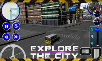 Police Van Driver Simulator 3D capture d'écran 2