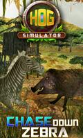 Wild Boar Attack Simulator 3D 🐗 Affiche