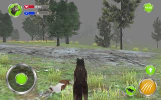 Angry Killer Wolf 3d Simulator imagem de tela 2
