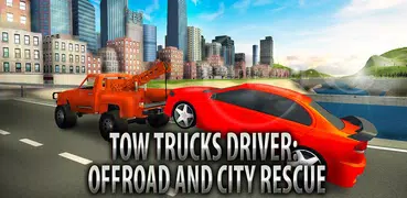 Tow Trucks Driver: Offroad and City Rescue