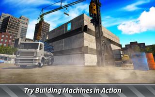 House Building Simulator: try  پوسٹر