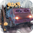 6x6木材卡车模拟器：冬季采伐 APK