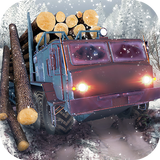 6x6 Timber Trucks Simulator: registro de inverno ícone