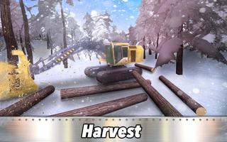 6x6 🌲 Timber 🚛 Trucks Simulator: Winter Logging تصوير الشاشة 1