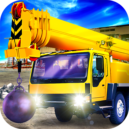 Building Demolition Machines - drive and smash!