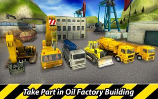 Oil Factory Construction Simulator الملصق