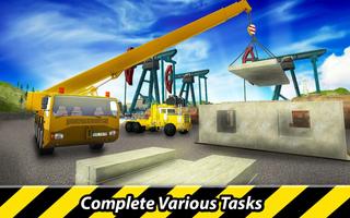 Oil Factory Construction Simulator تصوير الشاشة 3