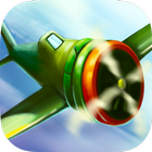 Cartoon Plane - Sky Voyage 3D icône