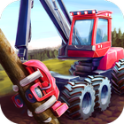 Forest Harvester Tractor 3D icon