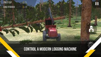 Forest Harvester Tractor 3D تصوير الشاشة 1