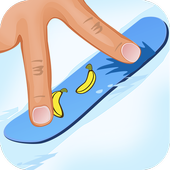 Finger Snowboard 3D icon