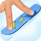 Finger Snowboard 3D icône