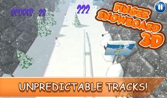 Snowboard 3D: Dedos captura de pantalla 1