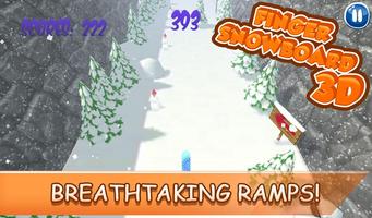 Finger Snowboard 3D screenshot 3
