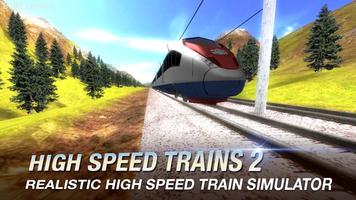 High Speed Trains - Angleterre Affiche