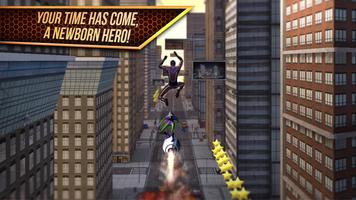 Spider Flight 3D - Superhero ảnh chụp màn hình 1