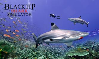 Blacktip Shark Simulator capture d'écran 1