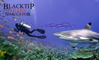 Blacktip Shark Simulator capture d'écran 2