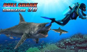 Bull Shark Simulator 3D capture d'écran 3