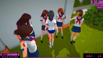 Yandere Real School Simulator plakat