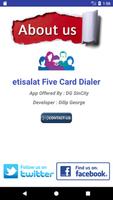 Five Card Dialer (etisalat) capture d'écran 2