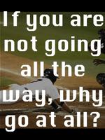 Baseball Quotes about Winning Plakat