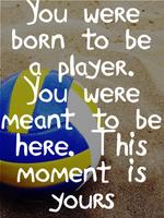 Beach Volleyball Quotes постер