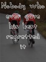 Cycling Quotes Inspirational 海報