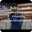 Inspirational Gymnast Quotes أيقونة