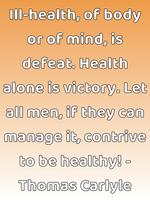 Healthy People Quotes 海報