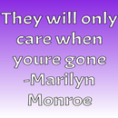Marylin Monroe Superstar Quotes APK