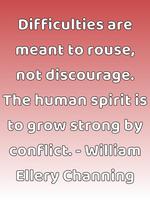 Overcome Difficulties Quotes تصوير الشاشة 1