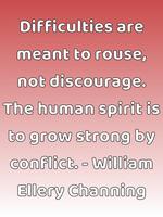 Overcome Difficulties Quotes capture d'écran 1