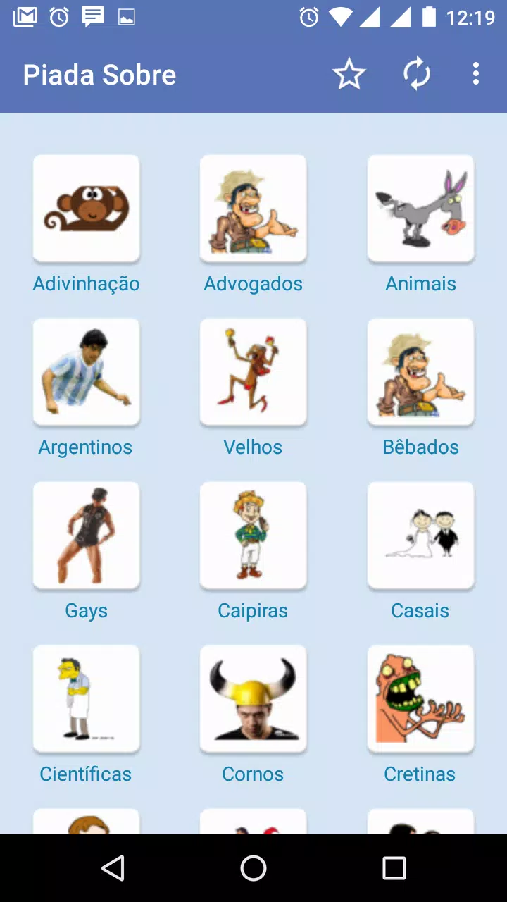 Piadas e Vídeos Engraçados APK untuk Unduhan Android