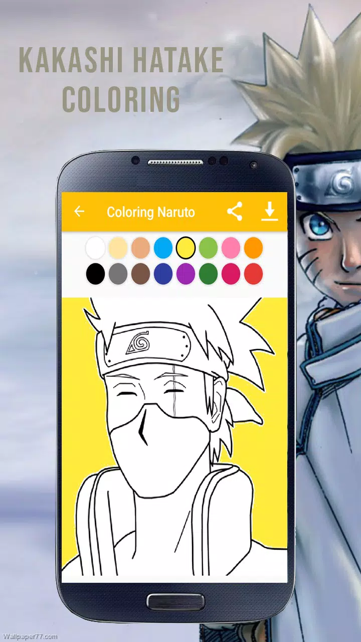 kakashi para colorir  Desenhos para colorir naruto, Naruto e