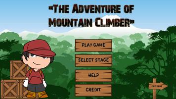 Adventure of Mountain Climber poster