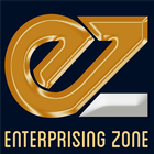 EZ- Enterprising Zone an Incubation Center Zeichen