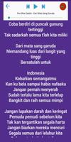 برنامه‌نما Ost Tendangan Garuda Mp3 + Lirik Terbaru عکس از صفحه