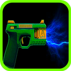 Virtual stun gun icon