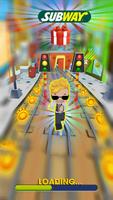 Super Subway Surf 3D 2018: Subway Racing 3D-poster