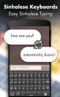 Sinhalese keyboard - Phonetic keyboard with Themes Affiche