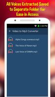 Video to MP3 Converter تصوير الشاشة 2