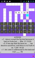 Bible Crossword capture d'écran 3