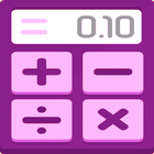 Cute Purple Calculator icône