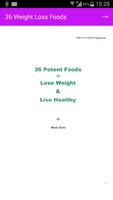 36 Potent Foods To Lose Weight Affiche
