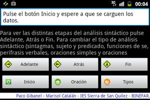 Análisis sintáctico screenshot 2