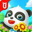 Baby Panda's Flower Garden
